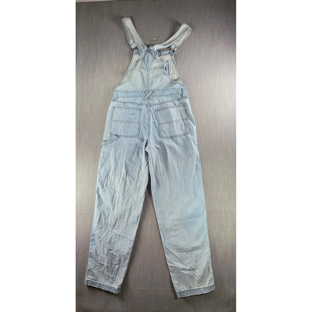 Wild Fable Denim Overalls Womens Small Light Blue Cargo‎ Utility Cotton - Picture 2 of 16